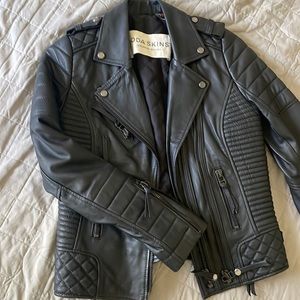 Leather jacket